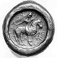 equestrian seal