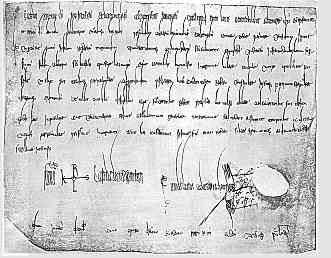 diploma of Charlemagne