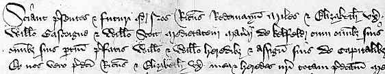 15th century cursiva anglicana