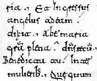 Visigothic script