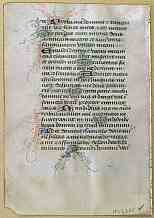 leaf from Book of Hours