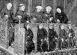 monks in choir